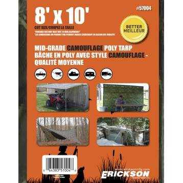 10X12 CAMO POLY TARP