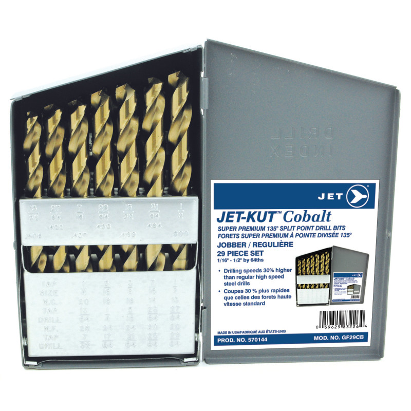 29 PC COBALT BIT SET