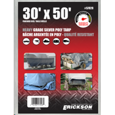 30X50 HD SILVER TARP