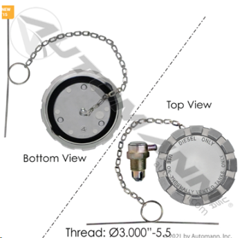 FUEL TANK CAP & VENT