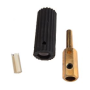 MALE PLUG, BLACK 5/16