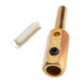 MALE PLUG, RED 5/16