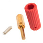 MALE PLUG, RED 5/16