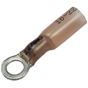 RED #6 HEAT SHRINK STUD