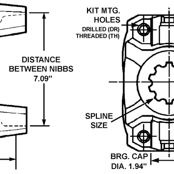 1760 DIFF END YOKE
