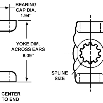 ROCK 1 31/3210SPLINYOKE