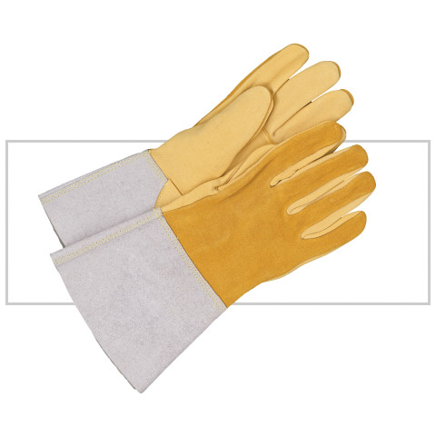 DEERSKIN GLOVE SPLITBACK