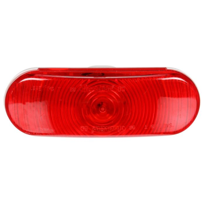 OVAL SEALED BEAM KIT-RED