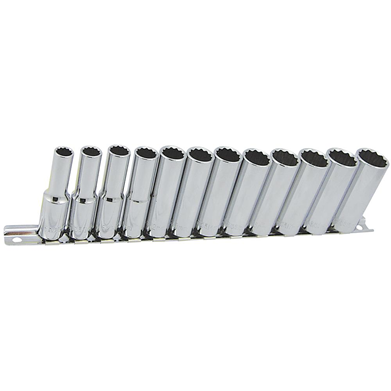 12PC METRIC SKT SET