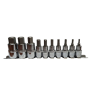 10 PC HEX SKT SET
