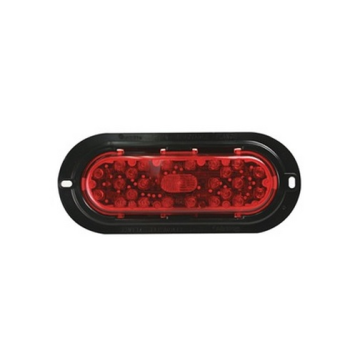 L.E.D. OVAL RED