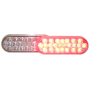CLEAR RED LED OVAL LAMP