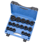3/4DR 17PC METRIC SKTS
