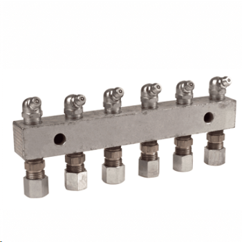6 POINT GREASE BLOCK