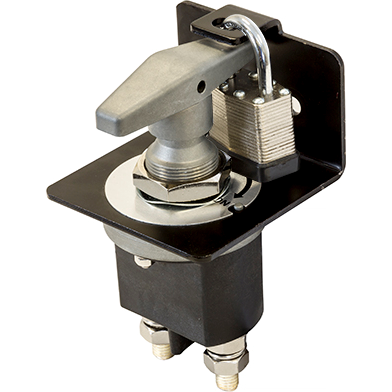 BATTERY SWITCH W/LOCKOUT