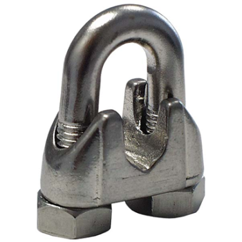 CABLE CLAMP, STAINLESS