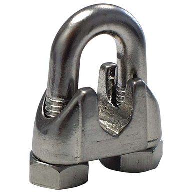 CABLE CLAMP, STAINLESS