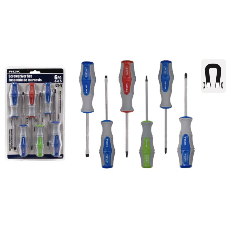 6 PC SCREWDRIVER SET