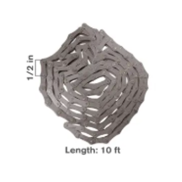 10FT CHAIN ROLLER #40