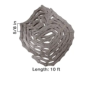 10FT CHAIN ROLLER #50