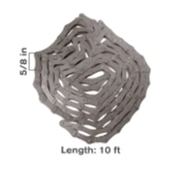 10FT CHAIN ROLLER #50
