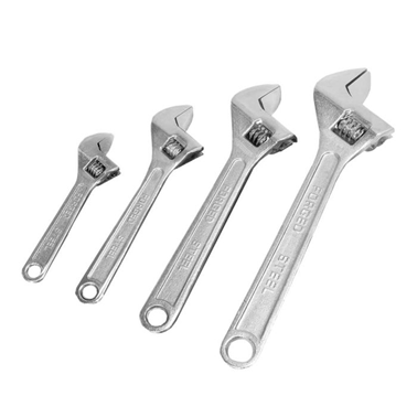 4PC ADJ WRENCH SET