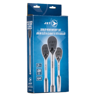 3PC 120 TOOTH RATCHET