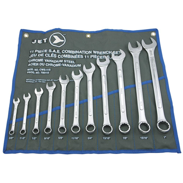 11PC COMB WRENCH SET