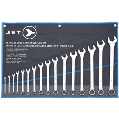 16PC LONG COMB. SET SAE