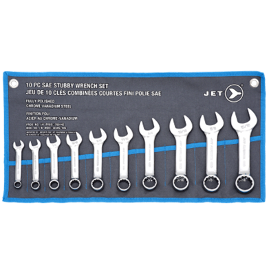 10PC JET STUBBY WRENCH SET