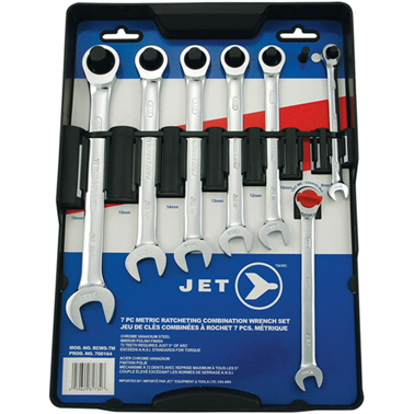 7PC RATCHET WRENCH SET