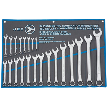 22 PC. MET WRENCH SET