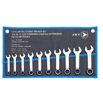 10PC STUBBY WRENCH SET