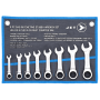 8PC RATCHET WRENCH SET