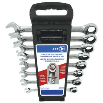 8PC RATCHET WRENCH SET