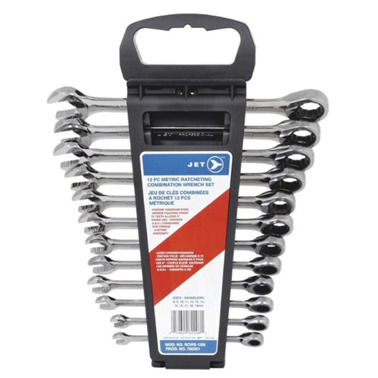 12PC RATCHET WRENCH SET