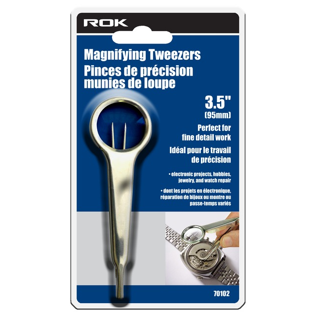 TWEEZER AND MAGNIFIER