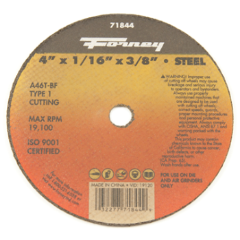 CUT-OFF WHEEL METAL TYPE