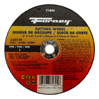 CUT-OFF WHEEL METAL TYPE