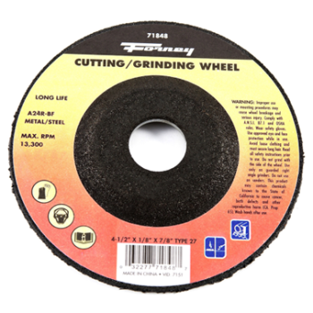 CUT-OFF WHEEL METAL TYPE