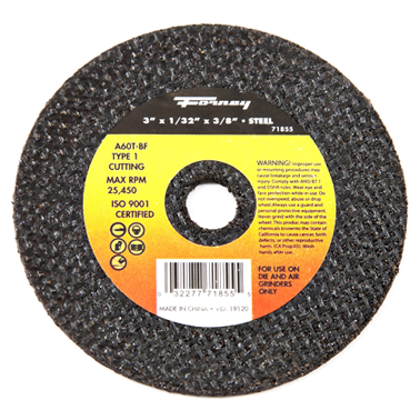 CUT-OFF WHEEL METAL TYPE