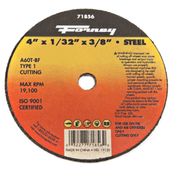 CUT-OFF WHEEL METAL TYPE