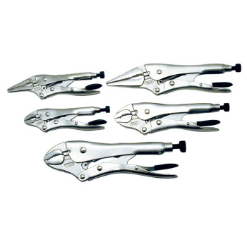 5 PCE LOCKING PLIER SET