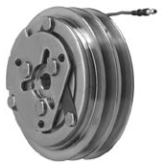AC CLUTCH, 2 GROOVE