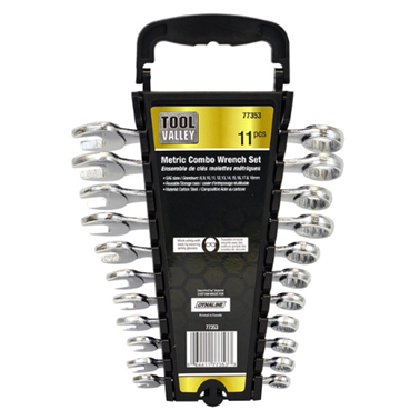 11PC MM COMB WRENCH SET