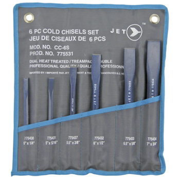 6PC COLD CHISEL SET