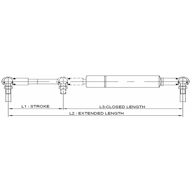 50LB GAS SPRING
