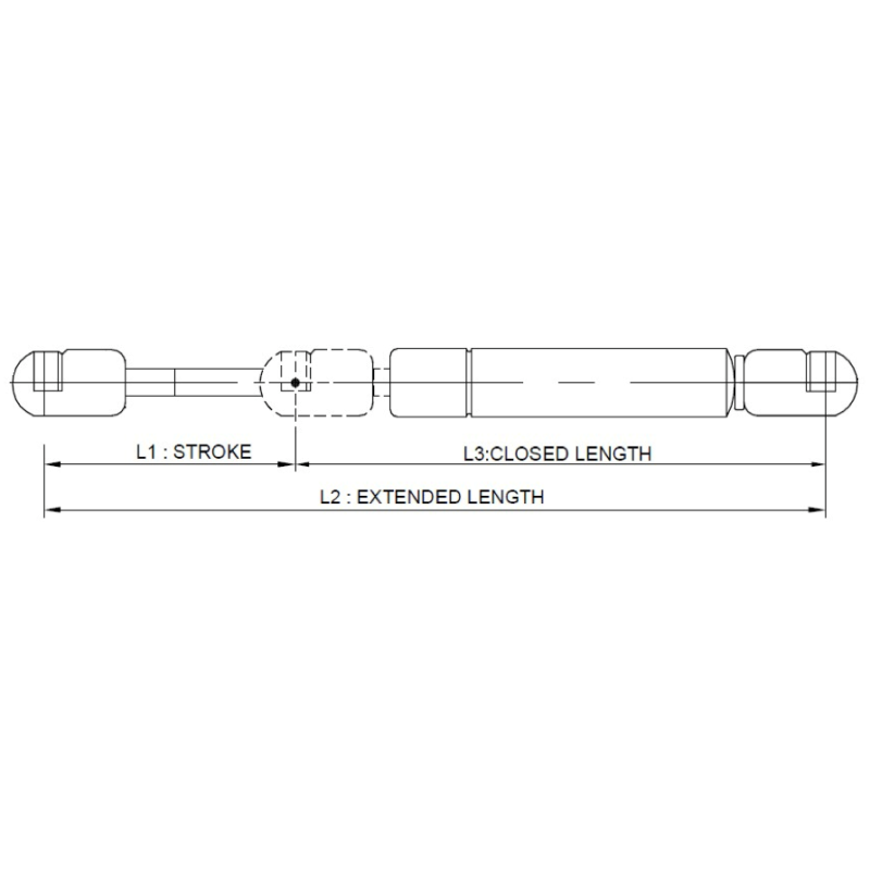 60LB GAS SPRING