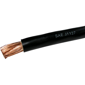 6 GAUGE BLACK WIRE