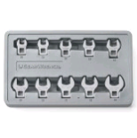 10PC CROWFOOT SET METRIC